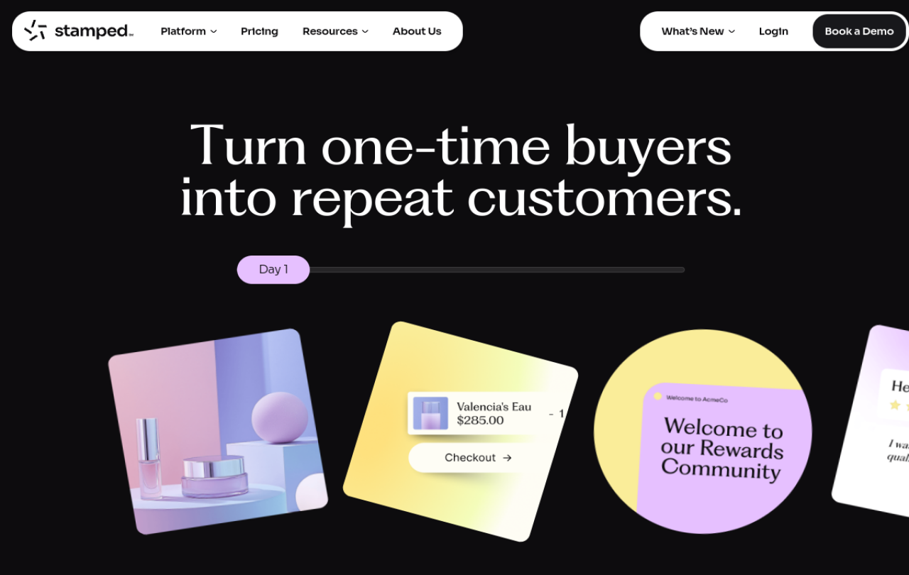 Stamped.io on the Shopify App Store, multi-store agency-friendly review platform